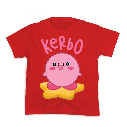 Kerbo Derpy Kirby Kid's Tee